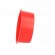 Plugs | Body: red | Out.diam: 49.6mm | H: 19.4mm | Mat: LDPE | Shape: round paveikslėlis 7