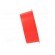 Plugs | Body: red | Out.diam: 49.6mm | H: 19.4mm | Mat: LDPE | Shape: round paveikslėlis 3