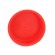 Plugs | Body: red | Out.diam: 61.5mm | H: 20mm | Mat: LDPE | Shape: round paveikslėlis 5