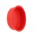 Plugs | Body: red | Out.diam: 94mm | H: 24mm | Mat: LDPE | Shape: round image 4