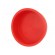Plugs | Body: red | Out.diam: 94mm | H: 24mm | Mat: LDPE | Shape: round paveikslėlis 6