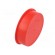 Plugs | Body: red | Out.diam: 94mm | H: 24mm | Mat: LDPE | Shape: round image 8
