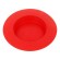 Plugs | Body: red | Out.diam: 97.9mm | H: 24mm | Mat: LDPE | Shape: round paveikslėlis 2