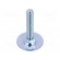 Foot of pin | Base dia: 40mm | M10 | steel | Plunger length: 50mm image 1