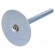Foot of pin | Base dia: 80mm | M12 | steel | Plunger length: 125mm image 2