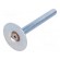 Foot of pin | Base dia: 40mm | M10 | steel | Plunger length: 80mm image 2