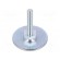 Foot of pin | Base dia: 50mm | M8 | steel | Plunger length: 40mm image 1