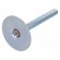 Foot of pin | Base dia: 60mm | M12 | steel | Plunger length: 100mm image 2