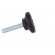 Foot of pin | rigid,with screwdriver slot | Base dia: 25mm | M6 image 7