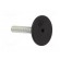 Foot of pin | rigid,with screwdriver slot | Base dia: 50mm | M12 image 8