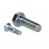 Pin | M8 | Plunger mat: steel | Plating: zinc | Thread len: 25mm paveikslėlis 4