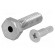 Pin | M8 | Plunger mat: steel | Plating: zinc | Thread len: 25mm image 1