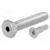 Pin | M8 | Plunger mat: steel | Plating: zinc | Thread len: 40mm image 1