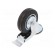 Transport wheel | Ø: 100mm | W: 25mm | H: 128mm | 70kg | Mat: rubber image 1