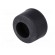 Foot | H: 11.5mm | black | rubber | Dim: Ø19.1mm | Cutout: Ø5mm | -40÷50°C image 2