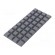 Self-adhesive foot | H: 7.6mm | grey | polyurethane | Dim: 20.6x20.6mm фото 1