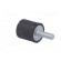 Vibroisolation foot | Ø: 20mm | H: 20mm | Shore hardness: 40±5 | 160N фото 4