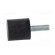 Vibroisolation foot | Ø: 20mm | H: 20mm | Shore hardness: 70±5 | 336N image 3