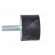 Vibroisolation foot | Ø: 25mm | H: 17mm | Shore hardness: 55±5 | 770N фото 7