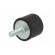 Vibroisolation foot | Ø: 25mm | H: 20mm | Shore hardness: 55±5 | 560N фото 6