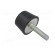Vibroisolation foot | Ø: 25mm | Shore hardness: 40±5 | 261N | 61N/mm фото 4