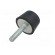 Vibroisolation foot | Ø: 25mm | Shore hardness: 40±5 | 261N | 61N/mm фото 6