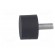 Vibroisolation foot | Ø: 30mm | H: 20mm | Shore hardness: 55±5 | 924N фото 3