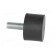 Vibroisolation foot | Ø: 30mm | H: 20mm | Shore hardness: 70±5 | 638N image 7