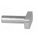 Mounting base | V: pin | D: 12mm | W: 16mm | H: 39mm | steel | zinc фото 3
