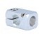 Mounting coupler | with axial bore | D: 12mm | S: 10mm | W: 20mm | H: 20mm image 4