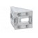 Angle bracket | for profiles | Width of the groove: 8mm | W: 28mm paveikslėlis 6