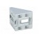 Angle bracket | for profiles | Width of the groove: 6mm | W: 28mm фото 6