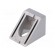 Angle bracket | for profiles | Width of the groove: 8mm | W: 30mm image 1