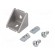 Angle bracket | for profiles | Width of the groove: 8mm | W: 38mm image 1