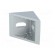 Angle bracket | for profiles | Width of the groove: 8mm | W: 40mm image 2