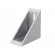 Angle bracket | for profiles | Width of the groove: 8mm | W: 40mm image 2