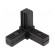 Mounting coupler | for profiles | Mat: polyamide | -30÷100°C | I: 56mm image 1