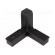 Mounting coupler | for profiles | Mat: polyamide | -30÷100°C | I: 77mm фото 1