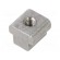 Nut | for profiles | Width of the groove: 10mm | steel | T-slot фото 1
