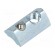 Nut | for profiles | Width of the groove: 6mm | steel | zinc фото 1