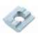 Nut | for profiles | Width of the groove: 8mm | steel | zinc image 2