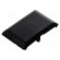 Stopper | for angle bracket | polyamide | 30mm | Colour: black paveikslėlis 1