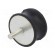 Vibration damper | M12 | Ø: 75mm | rubber | L: 40mm | Thread len: 37mm image 1