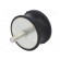 Vibration damper | M12 | Ø: 75mm | rubber | L: 40mm | Thread len: 37mm image 2