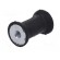 Vibration damper | M6 | Ø: 20mm | rubber | L: 30mm | H: 6mm | 650N | 87N/mm image 2