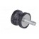 Vibration damper | M6 | Ø: 25mm | rubber | L: 20mm | Thread len: 18mm image 4