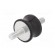 Vibration damper | M8 | Ø: 30mm | rubber | L: 20mm | Thread len: 20mm paveikslėlis 6