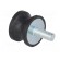 Vibration damper | M8 | Ø: 30mm | rubber | L: 20mm | Thread len: 23mm image 4