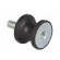 Vibration damper | M8 | Ø: 30mm | rubber | L: 25mm | Thread len: 23mm image 8