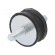 Vibration damper | M8 | Ø: 35mm | rubber | L: 15mm | Thread len: 20mm image 1